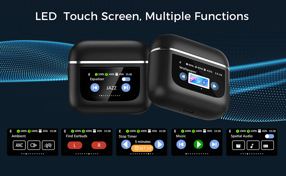 V8 touch screen