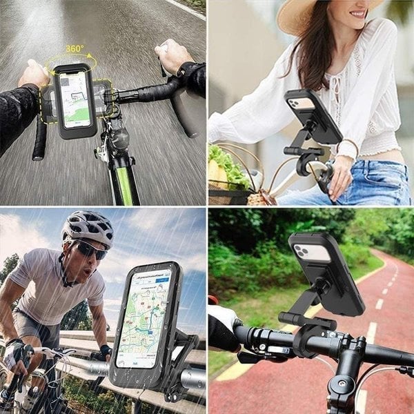 【GREAT VALUE】Waterproof Bicycle & Motorcycle Phone Holder