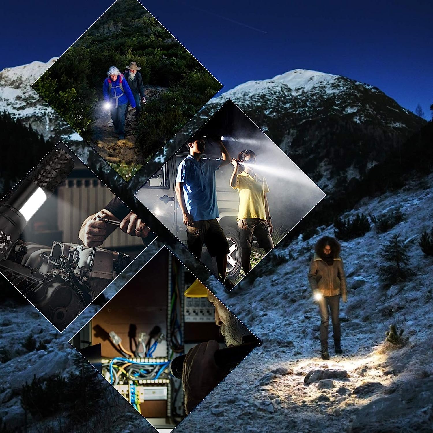 Rechargeable Led Torch&Multifunctional LED Solar Camping Light