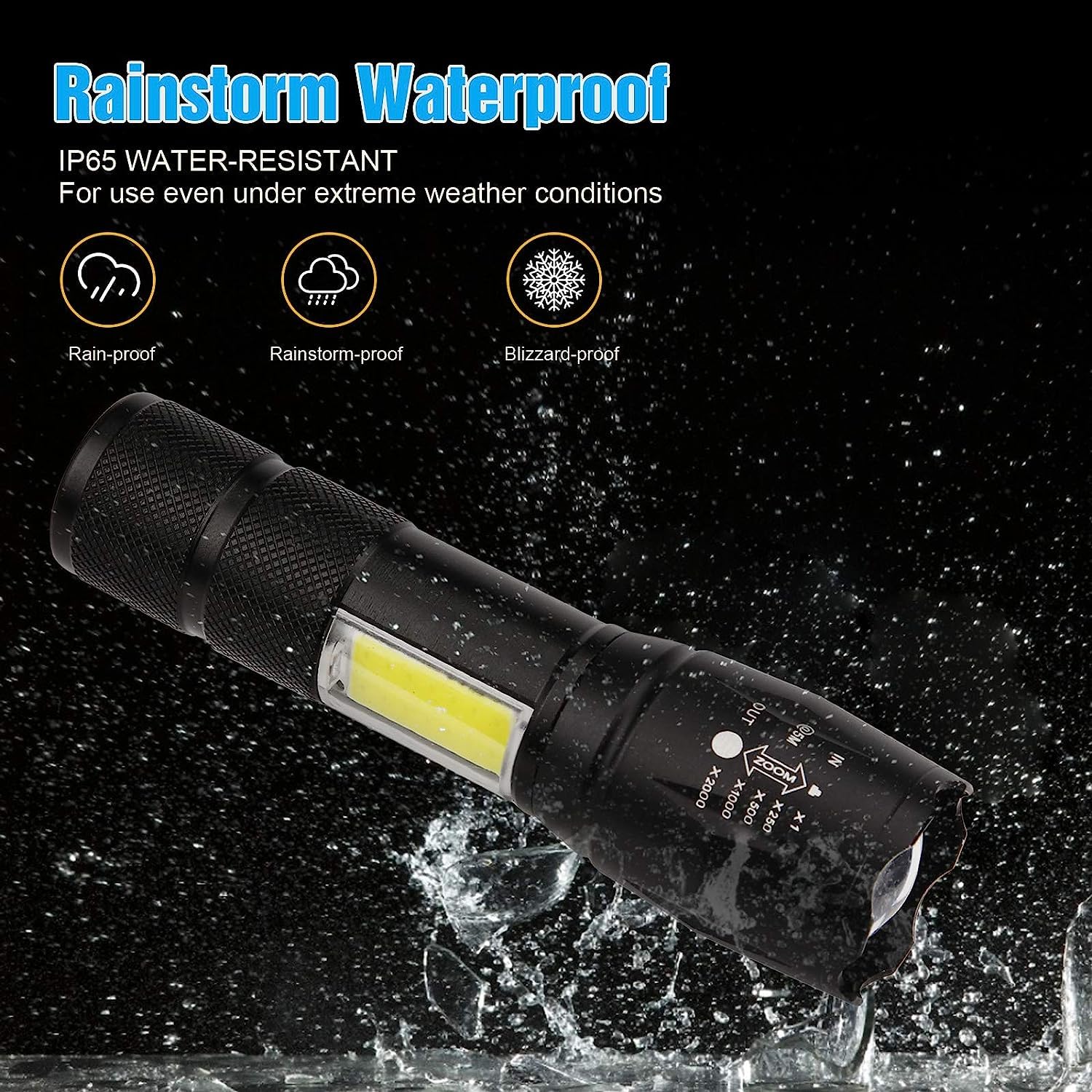 Rechargeable Led Torch&Multifunctional LED Solar Camping Light