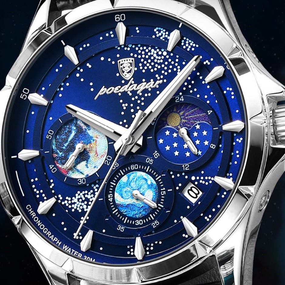 Men's Luxury Starry Sky Business watch