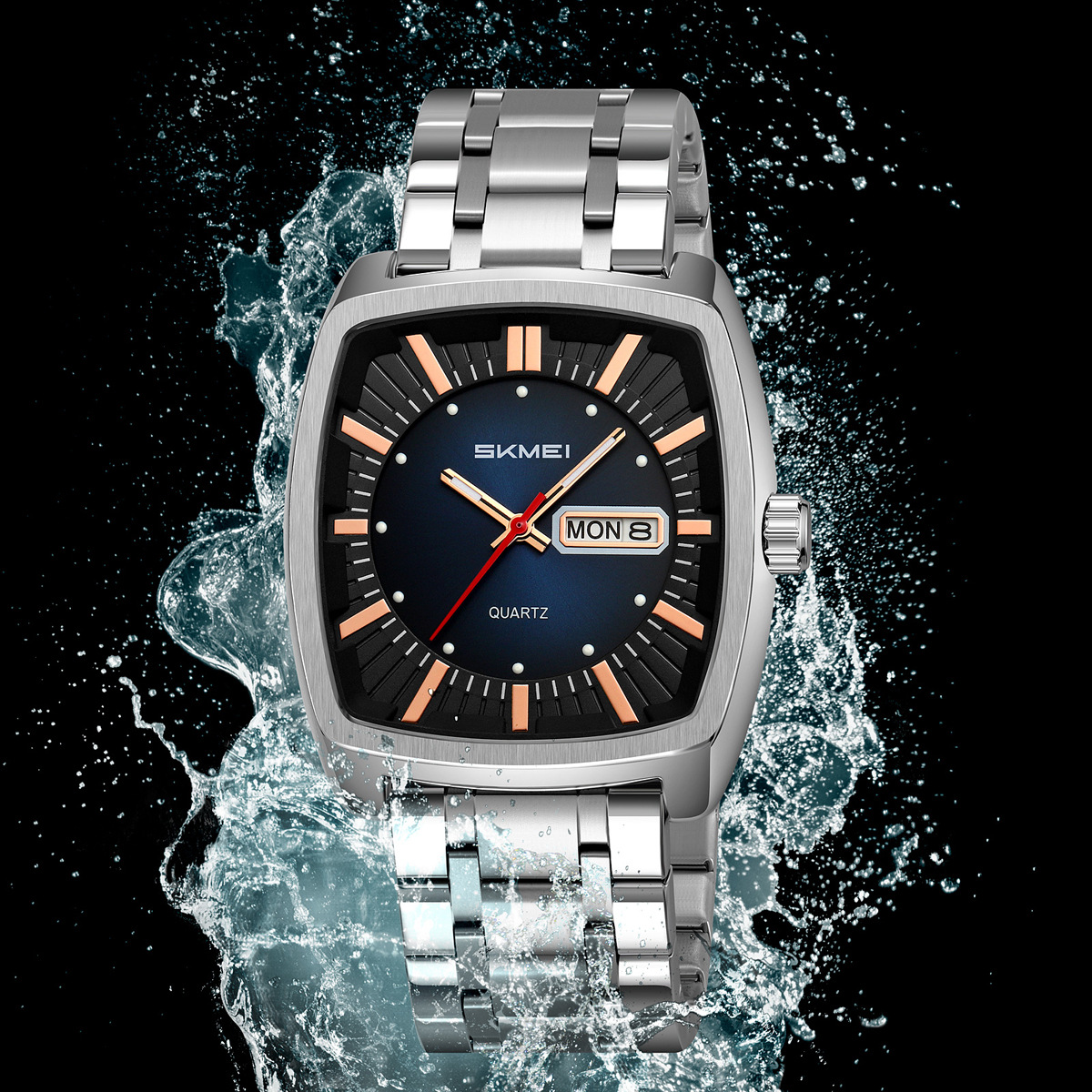 Mens Luxury Business Calendar Waterproof Watch
