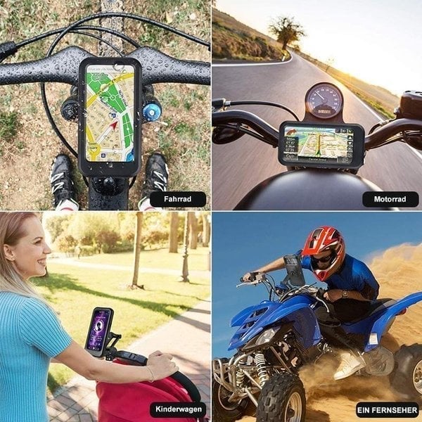 【GREAT VALUE】Waterproof Bicycle & Motorcycle Phone Holder