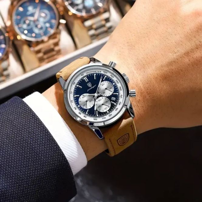 Chronograph Waterproof Date Mens Watch