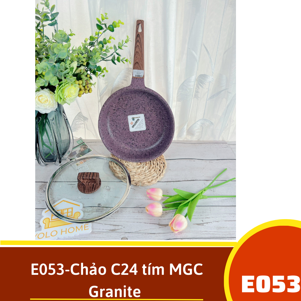 E053-Chảo C24 tím MGC Granite