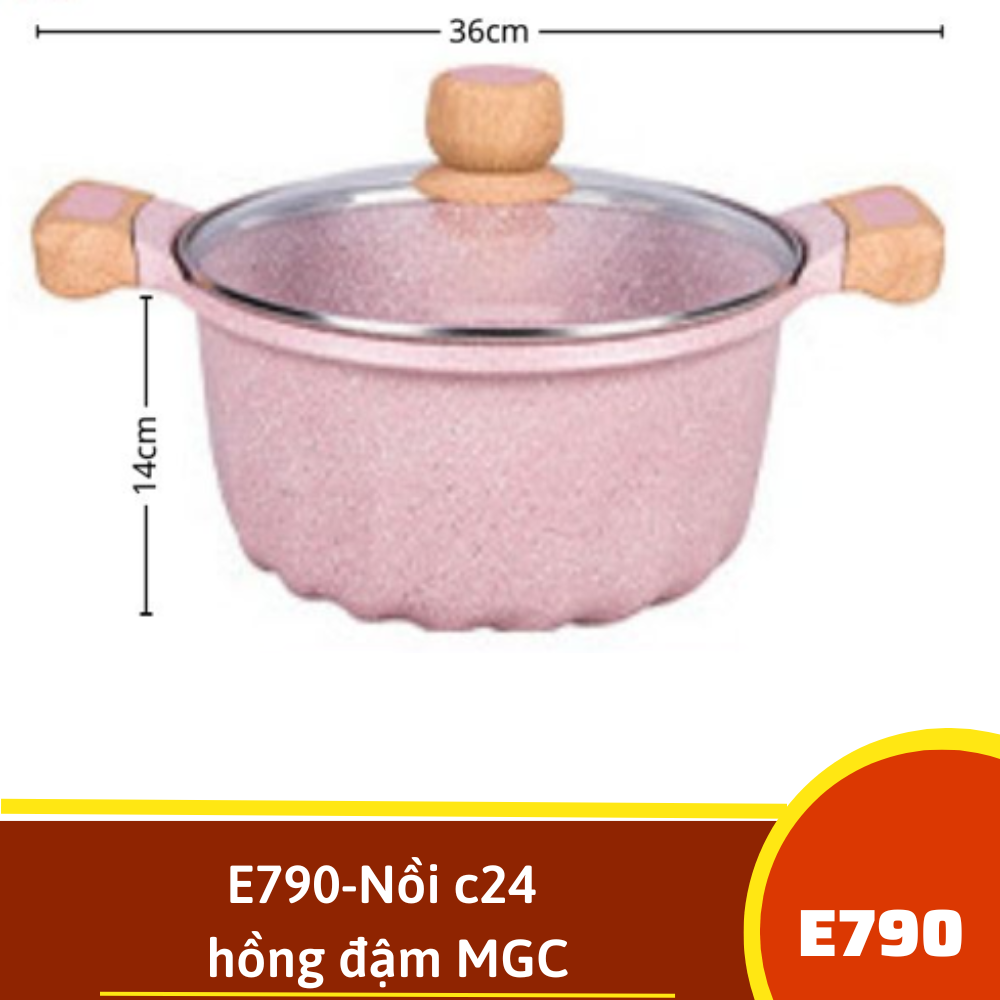 E790-Nồi c24 hồng đậm MGC
