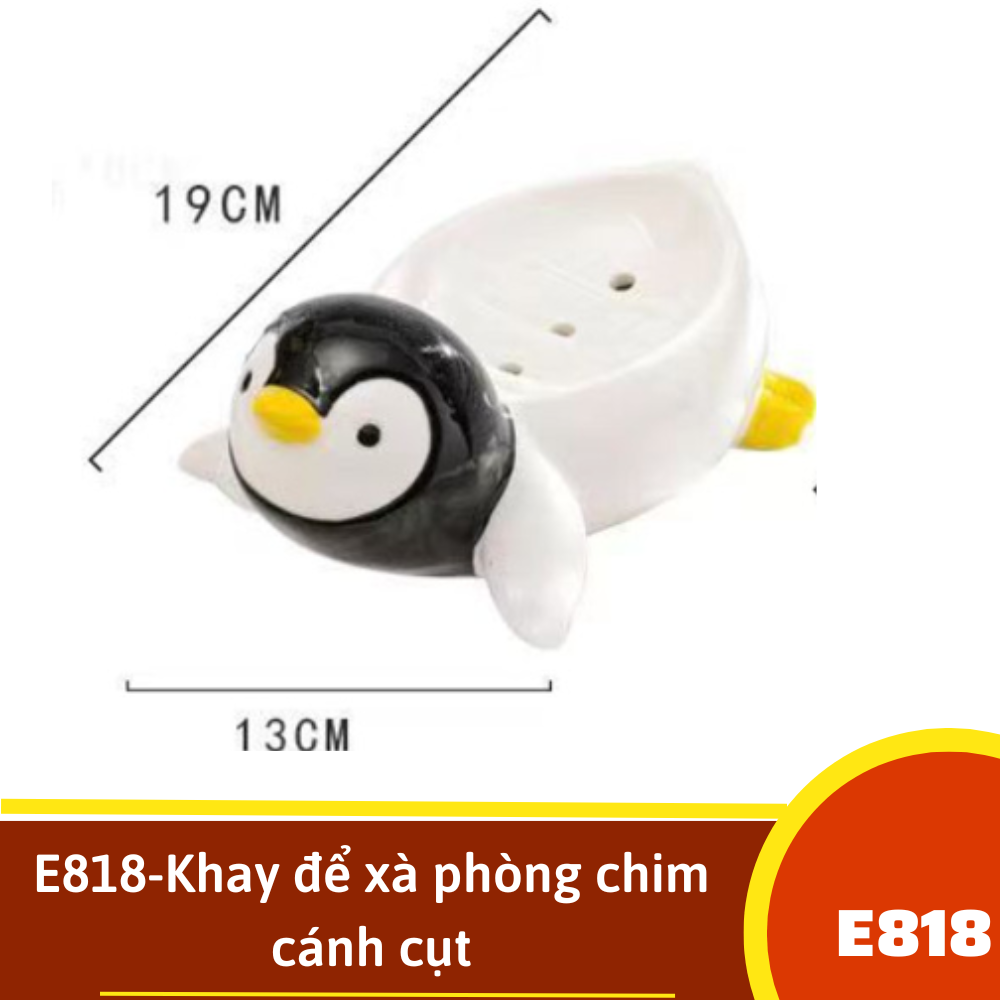 E818-Khay để xà phòng chim cánh cụt