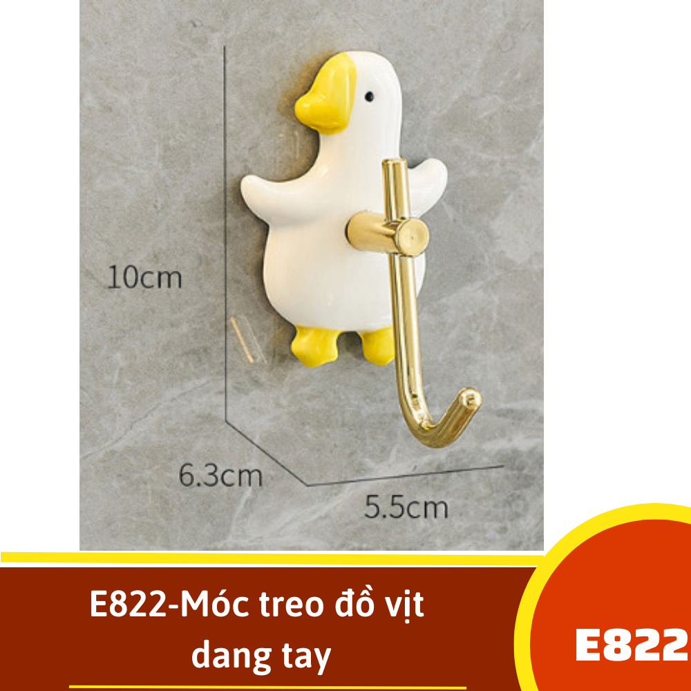 E822-Móc treo đồ vịt dang tay