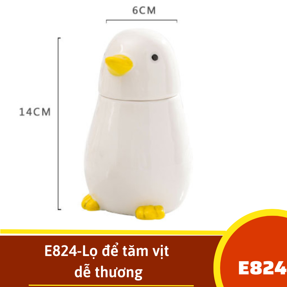 E824-Lọ để tăm vịt dễ thương
