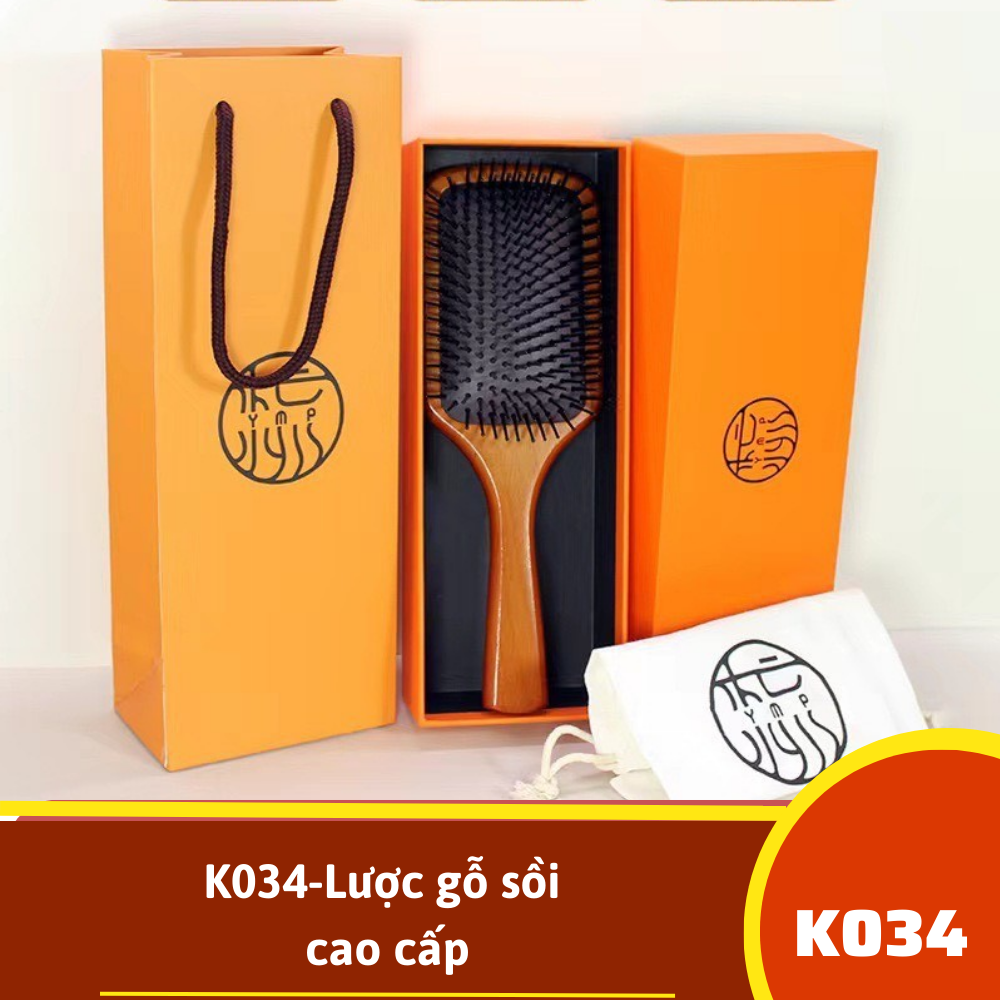 K034-Lược gỗ sồi cao cấp