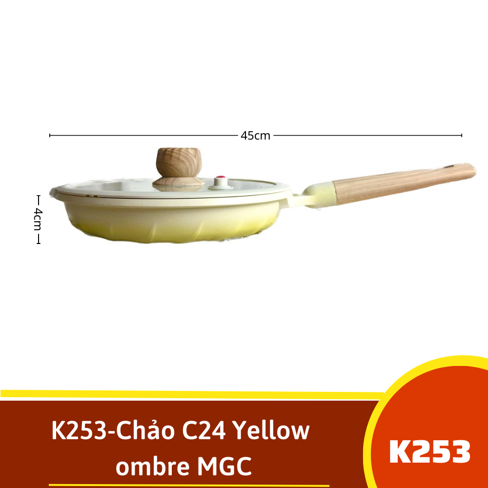 K253-Chảo C24 Yellow ombre MGC