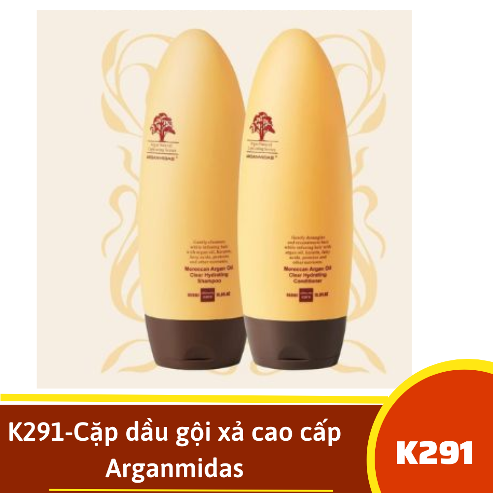 K291-Cặp dầu gội xả cao cấp Arganmidas