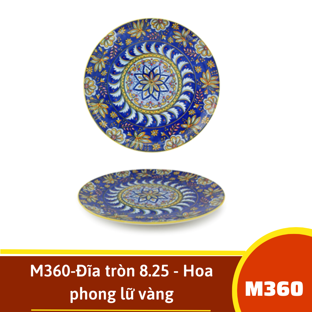 M360-Đĩa tròn 8.25 - Hoa phong lữ vàng