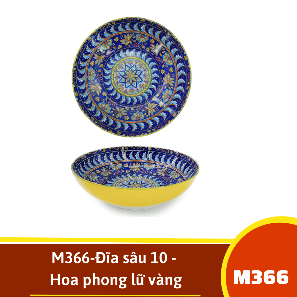 M366-Đĩa sâu 10 - Hoa phong lữ vàng