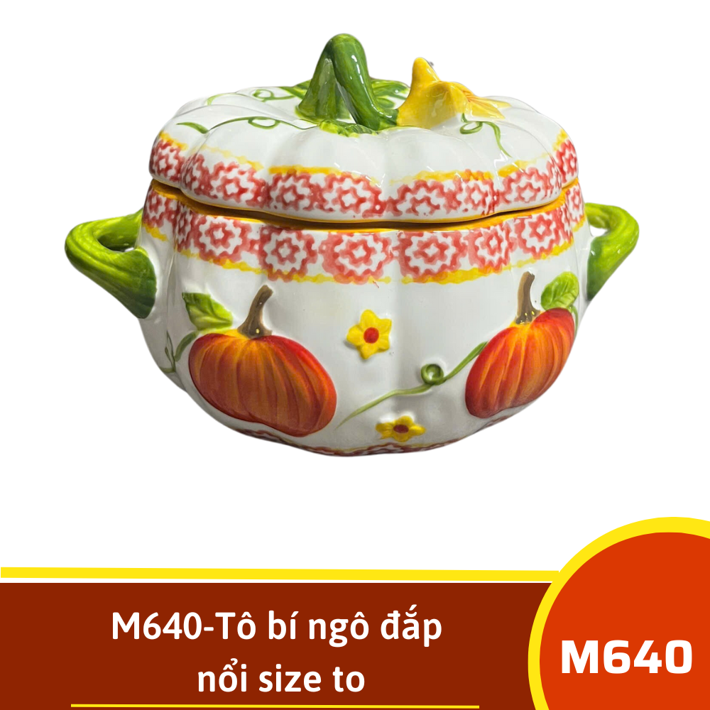 M640-Tô bí ngô đắp nổi size to