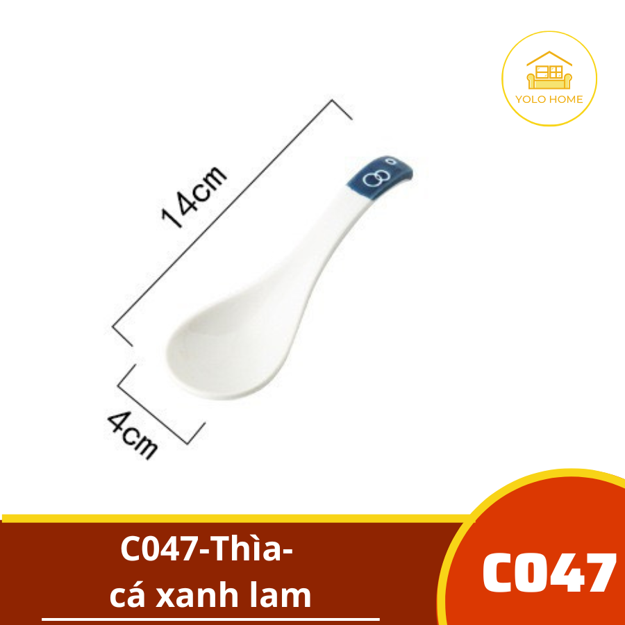 C047-Thìa- cá xanh lam