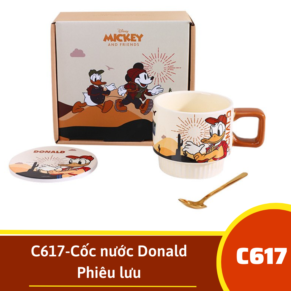 C617-Cốc nước Donald Phiêu lưu