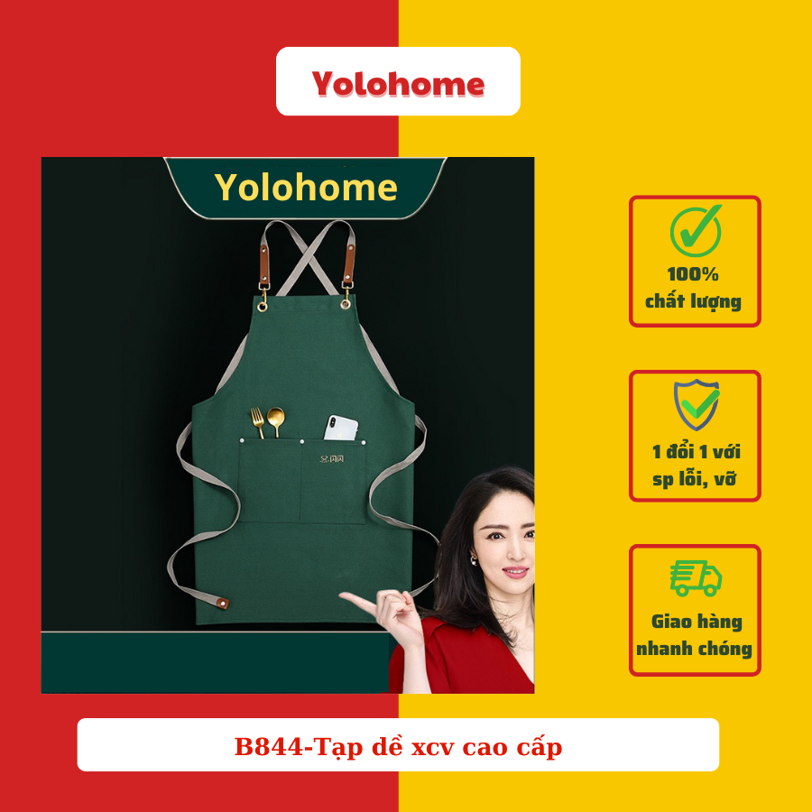B844-Tạp dề xcv cao cấp