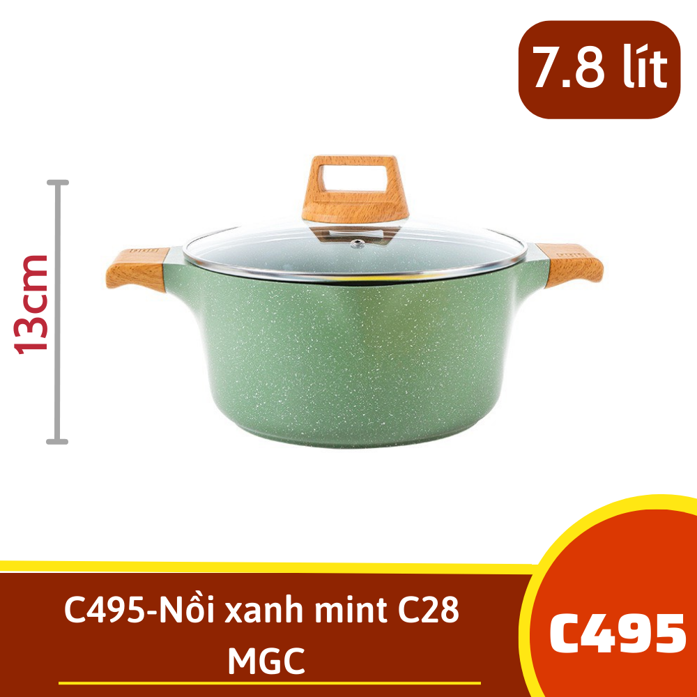C495-Nồi C28 xanh bơ MGC