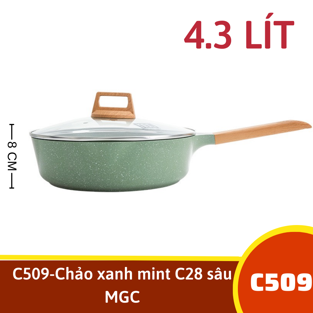 C509-Chảo C28 sâu xanh bơ MGC