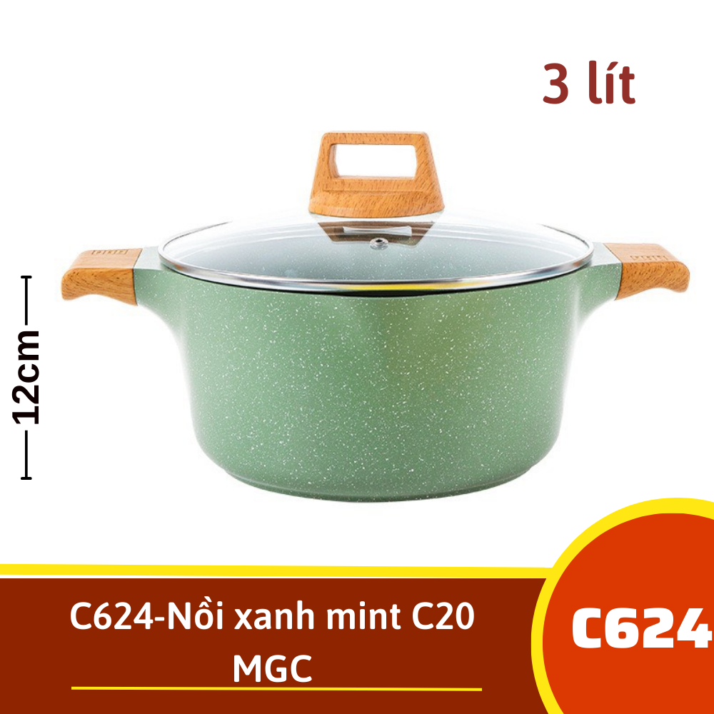 C624-Nồi C20 xanh bơ MGC