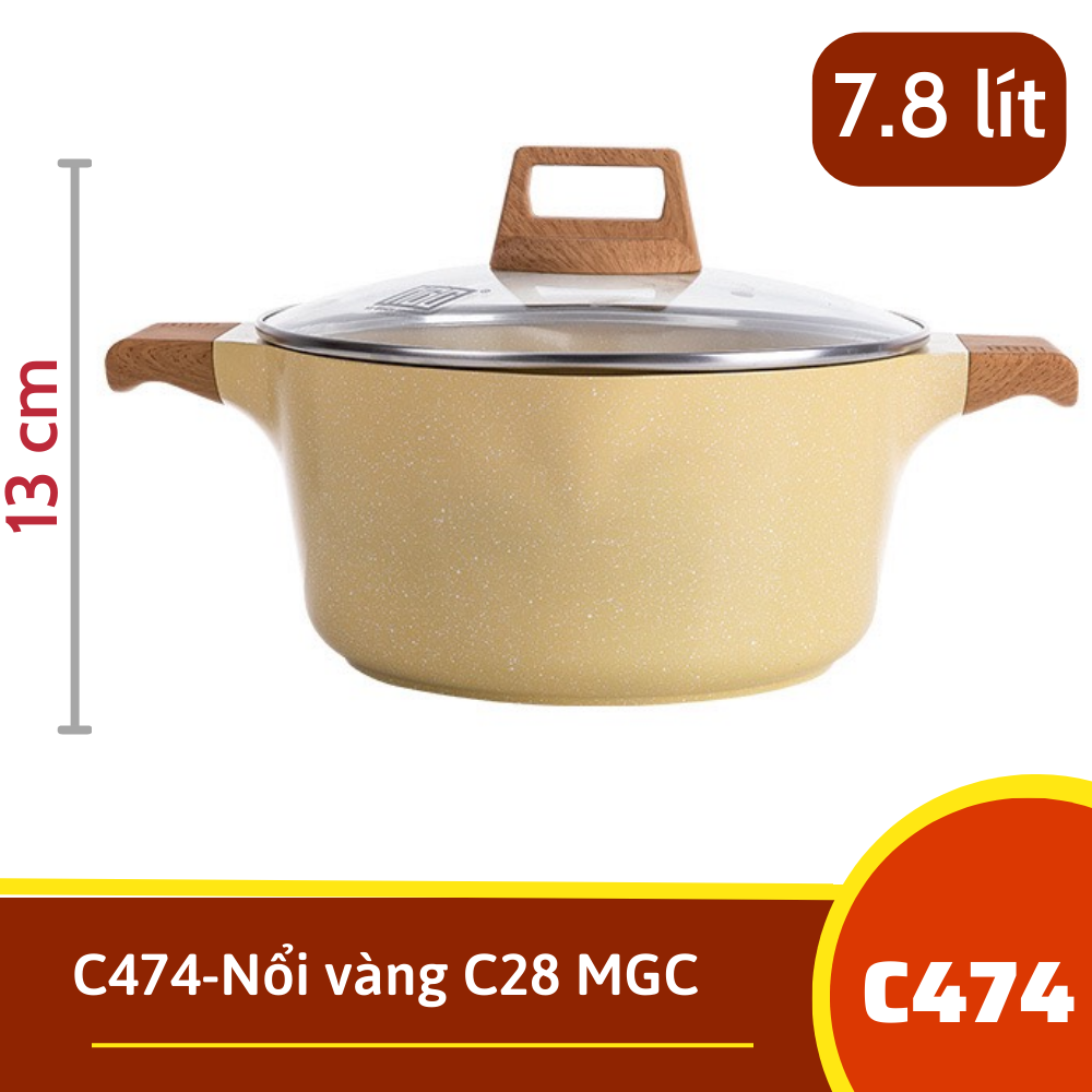C474-Nồi C28 vàng MGC
