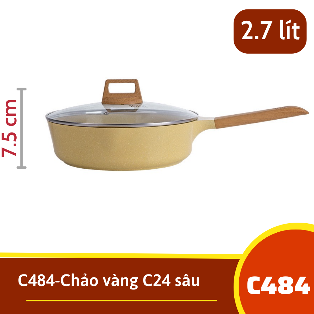 C484-Chảo C24 sâu vàng MGC