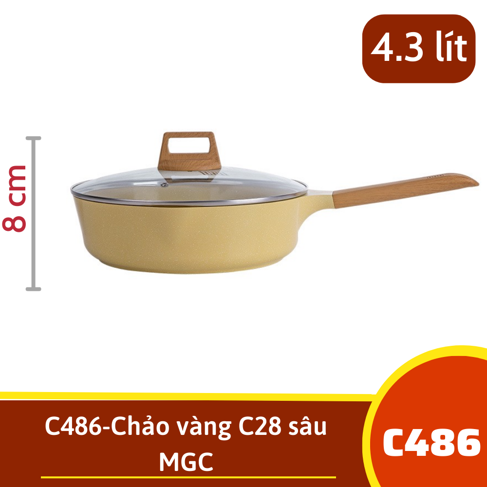 C486-Chảo C28 sâu vàng MGC