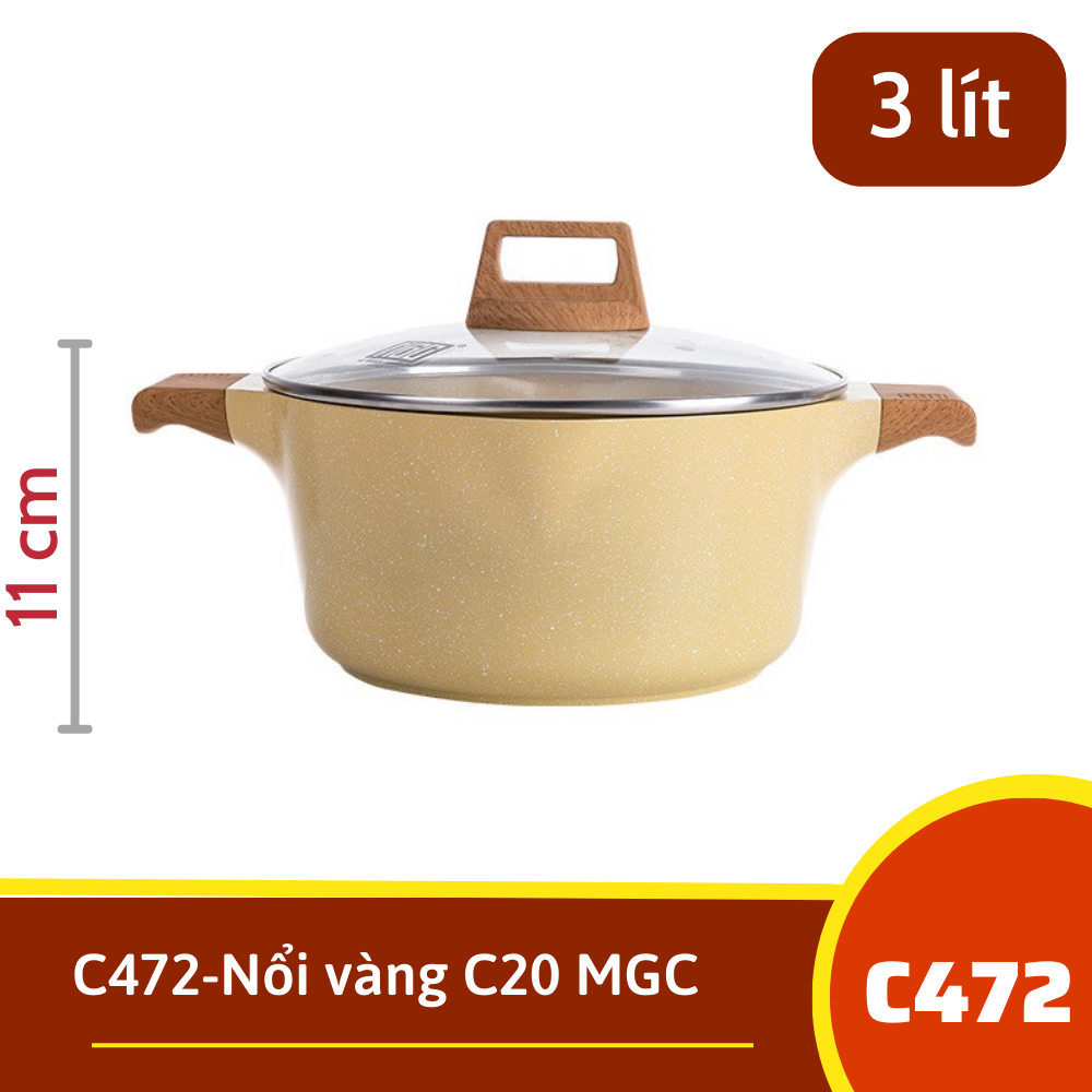 C472-Nồi C20 vàng MGC