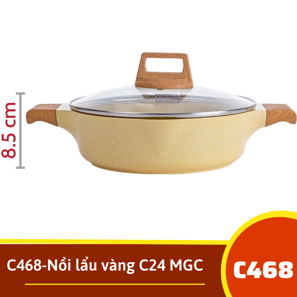 C468-Nồi đa năng C24 vàng MGC