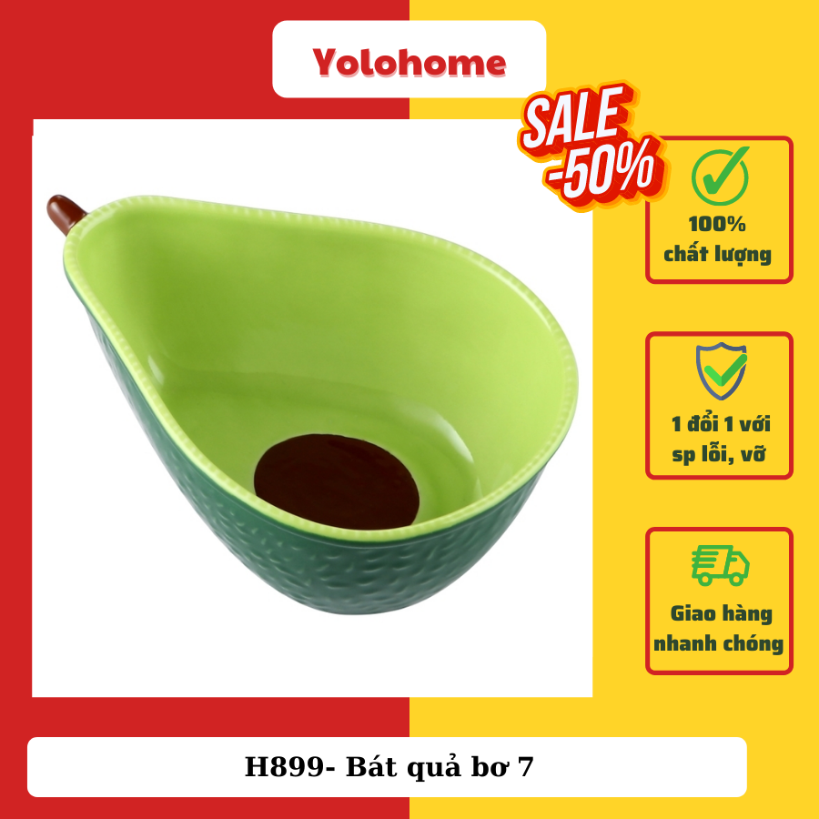 H899- Bát quả bơ 7