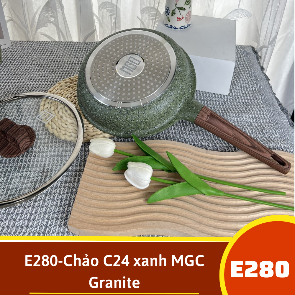 E280-Chảo C24 xanh MGC Granite