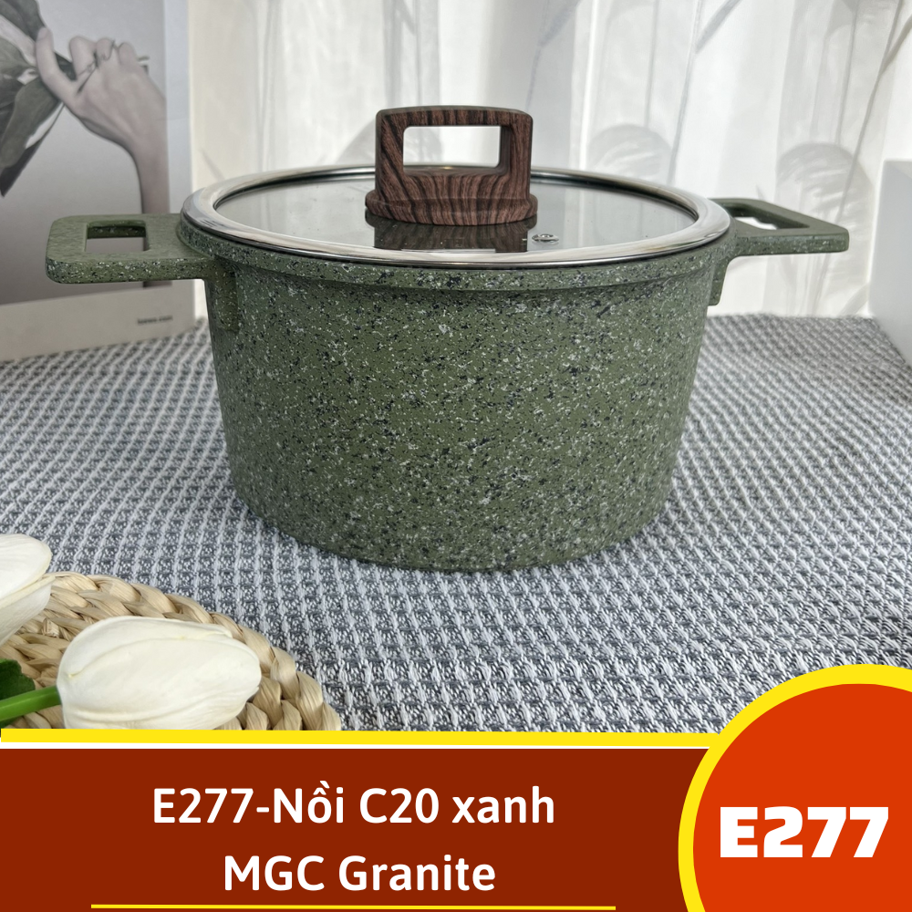 E277-Nồi C20 xanh MGC Granite