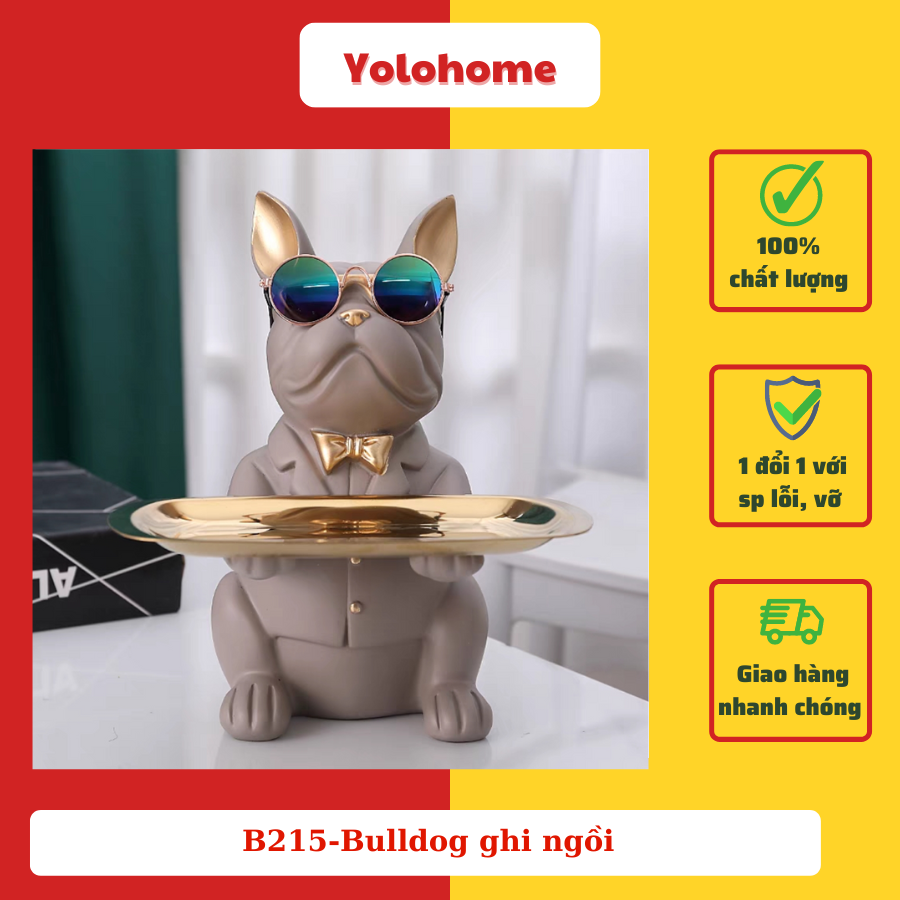 B215-Bulldog ghi ngồi