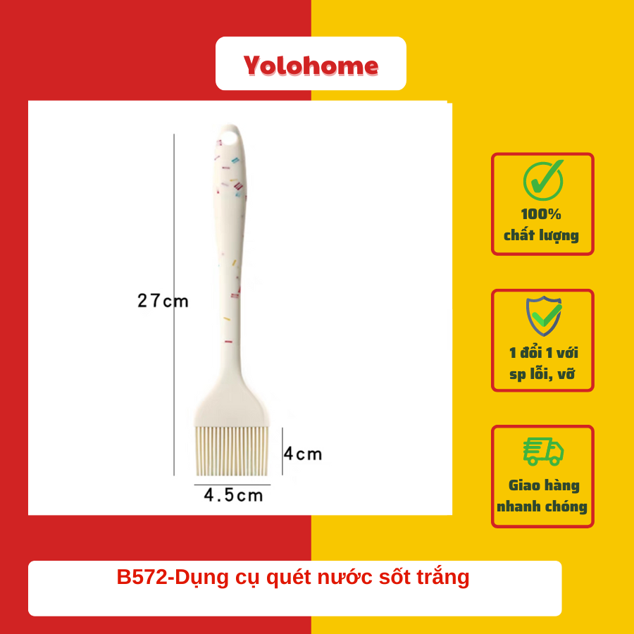 B572-Dụng cụ quét nước sốt trắng