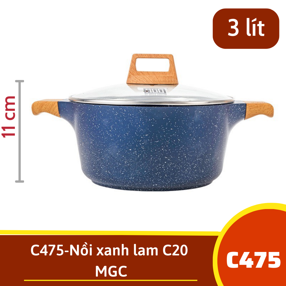 C475-Nồi C20 xanh lam MGC