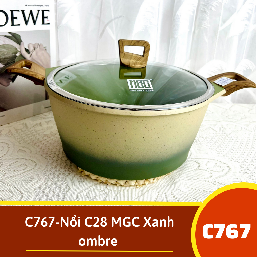 C767-Nồi C28 MGC Xanh ombre