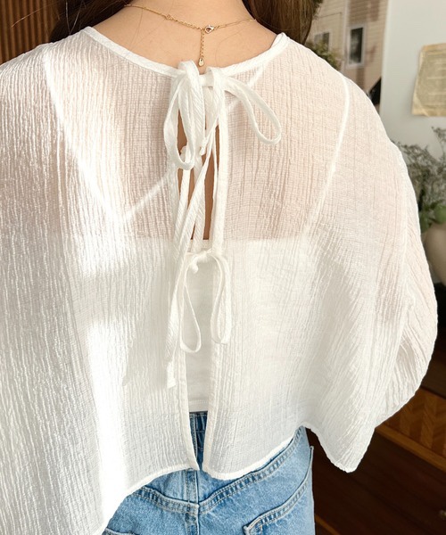 5色•2 Way前後薄雪紡外套上衣