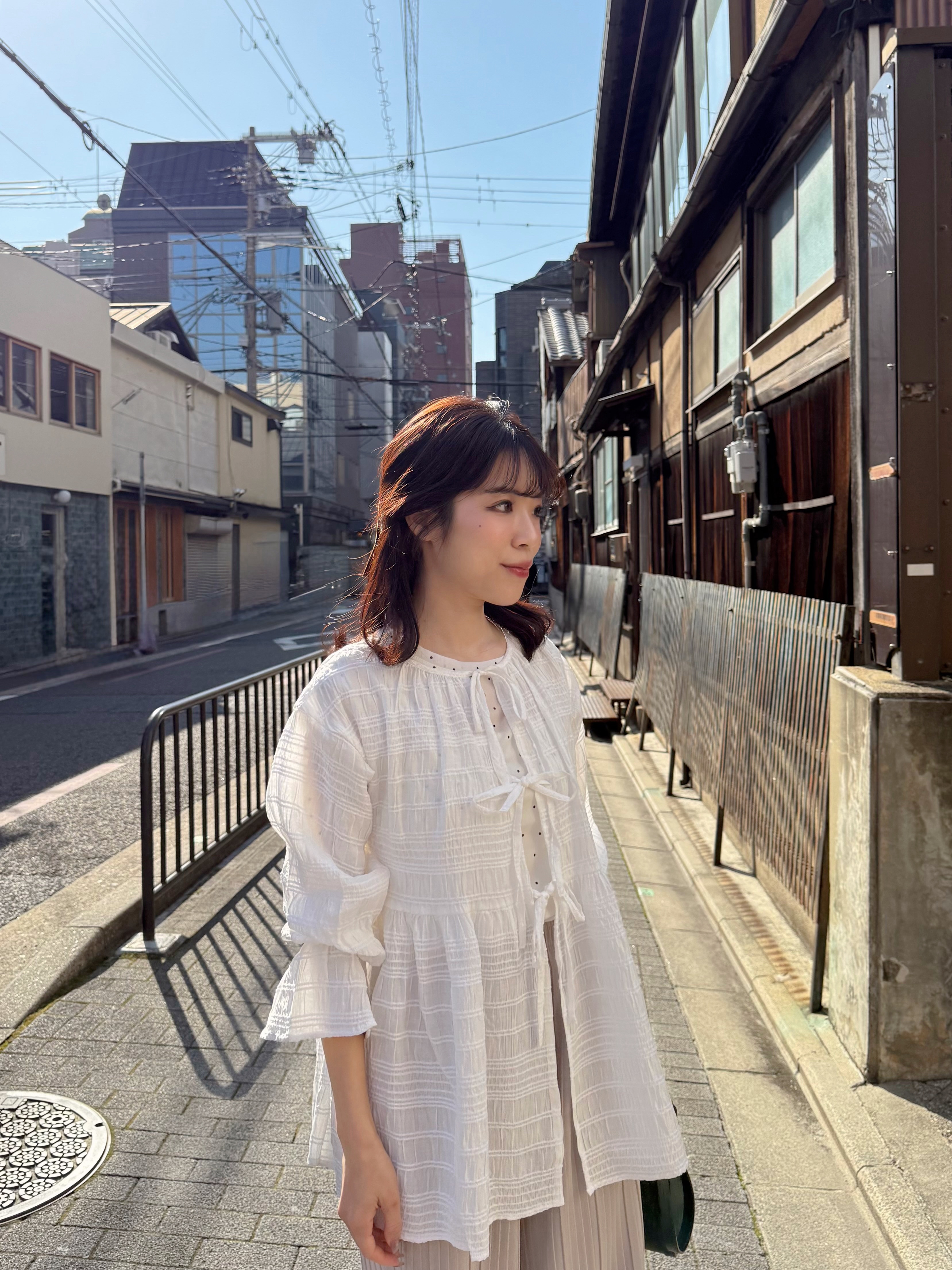 4色•2 Way前後束袖外套上衣