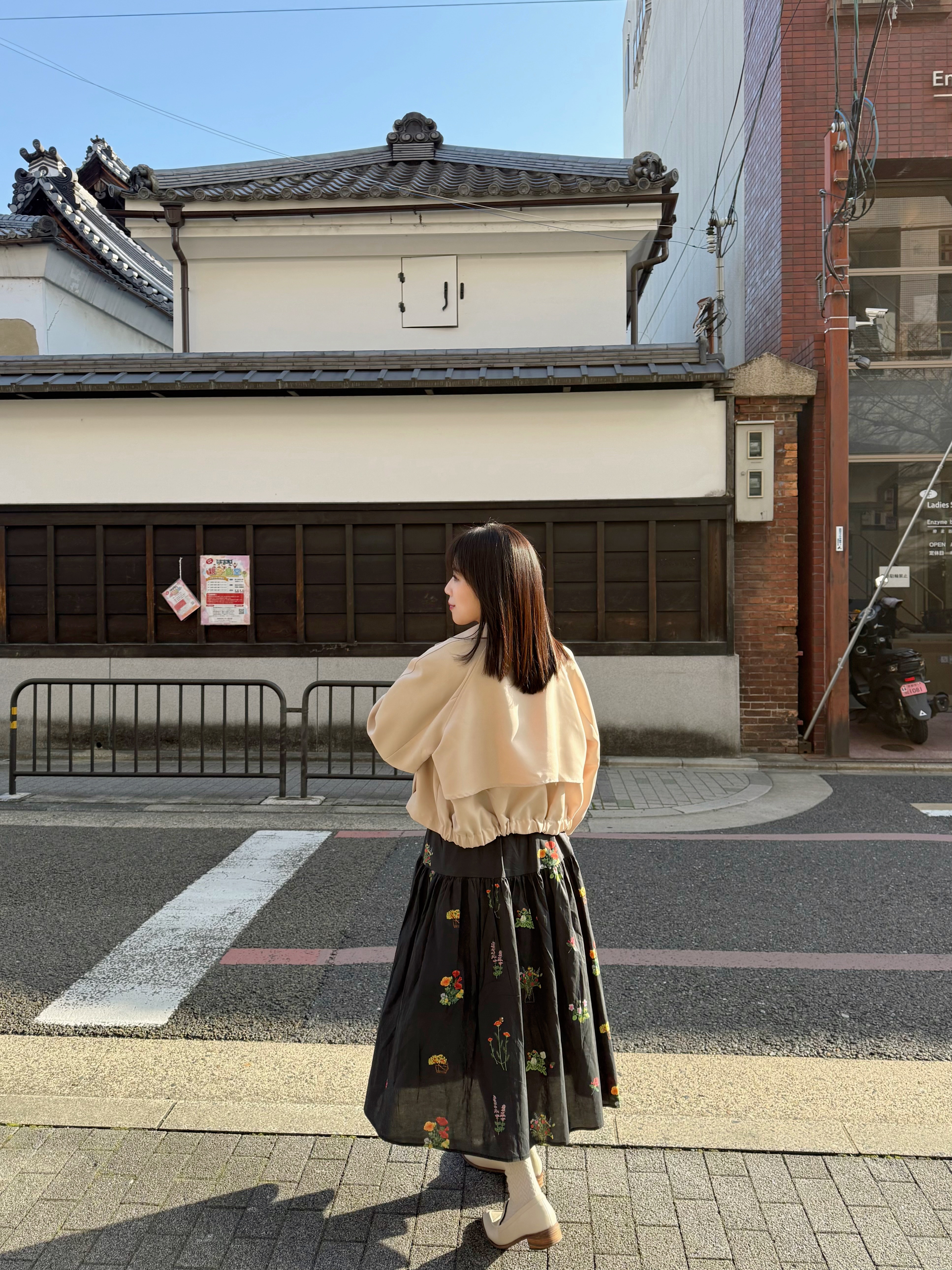 3色•基礎短款後波浪乾濕外套