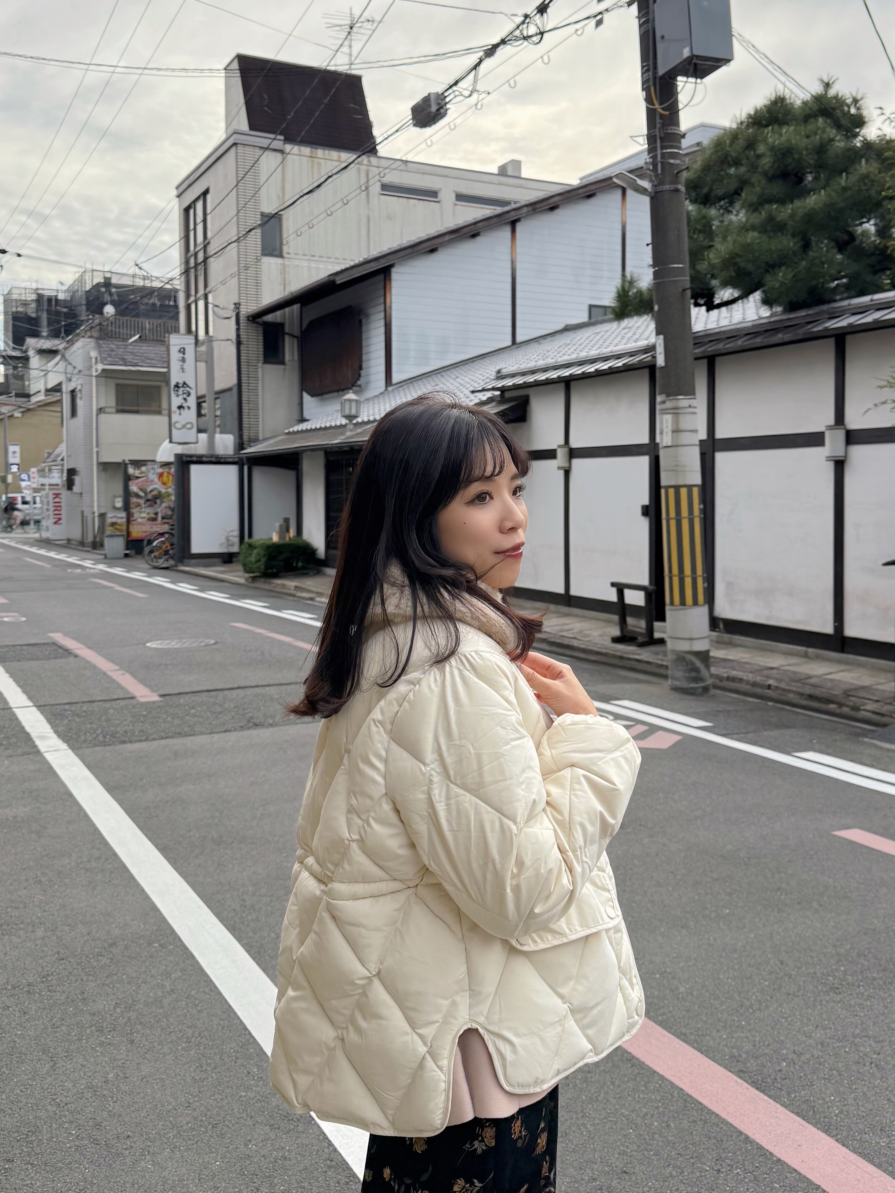 2色•毛毛領夾綿拉鍊外套