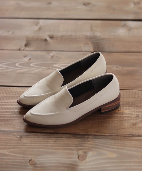 3cm木鞋跟尖頭鞋