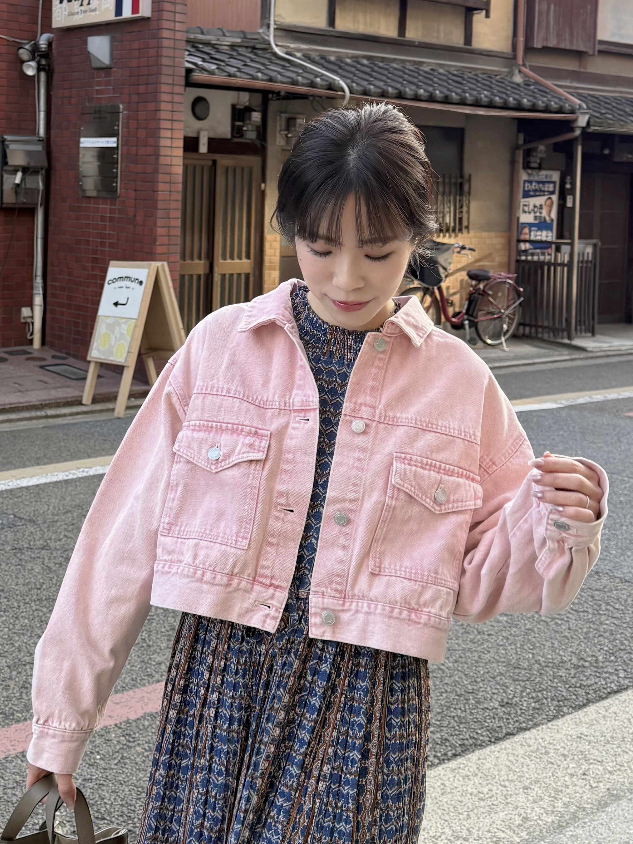 2色•淡色系小寬鬆牛仔外套