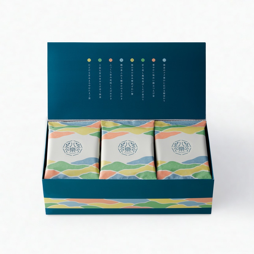 〈坂角総本舖〉八樂 6~24袋