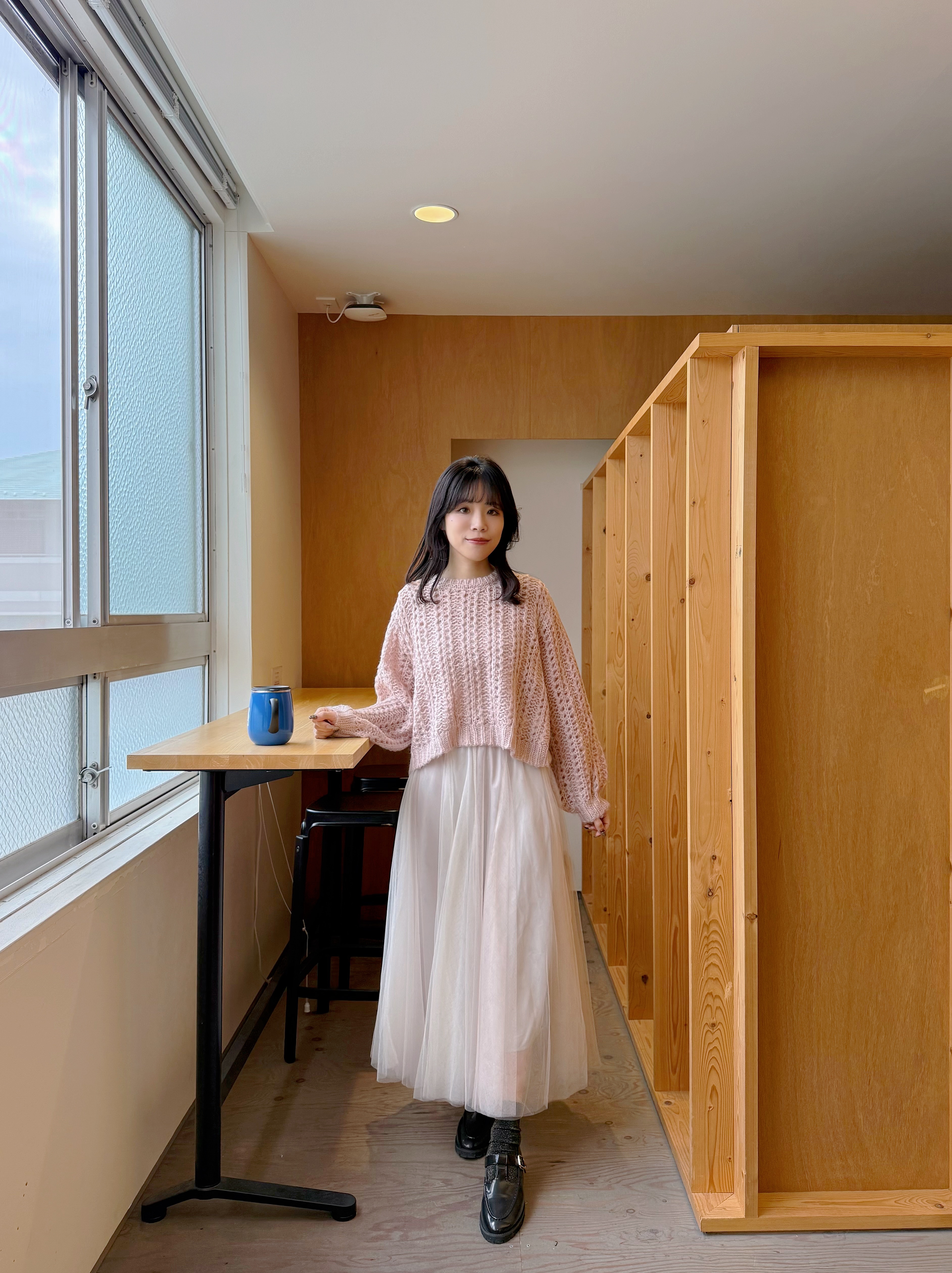 3色•通花鏤空冷衫