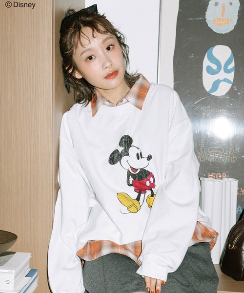 4色•S-L碼•Mickey印花衛衣