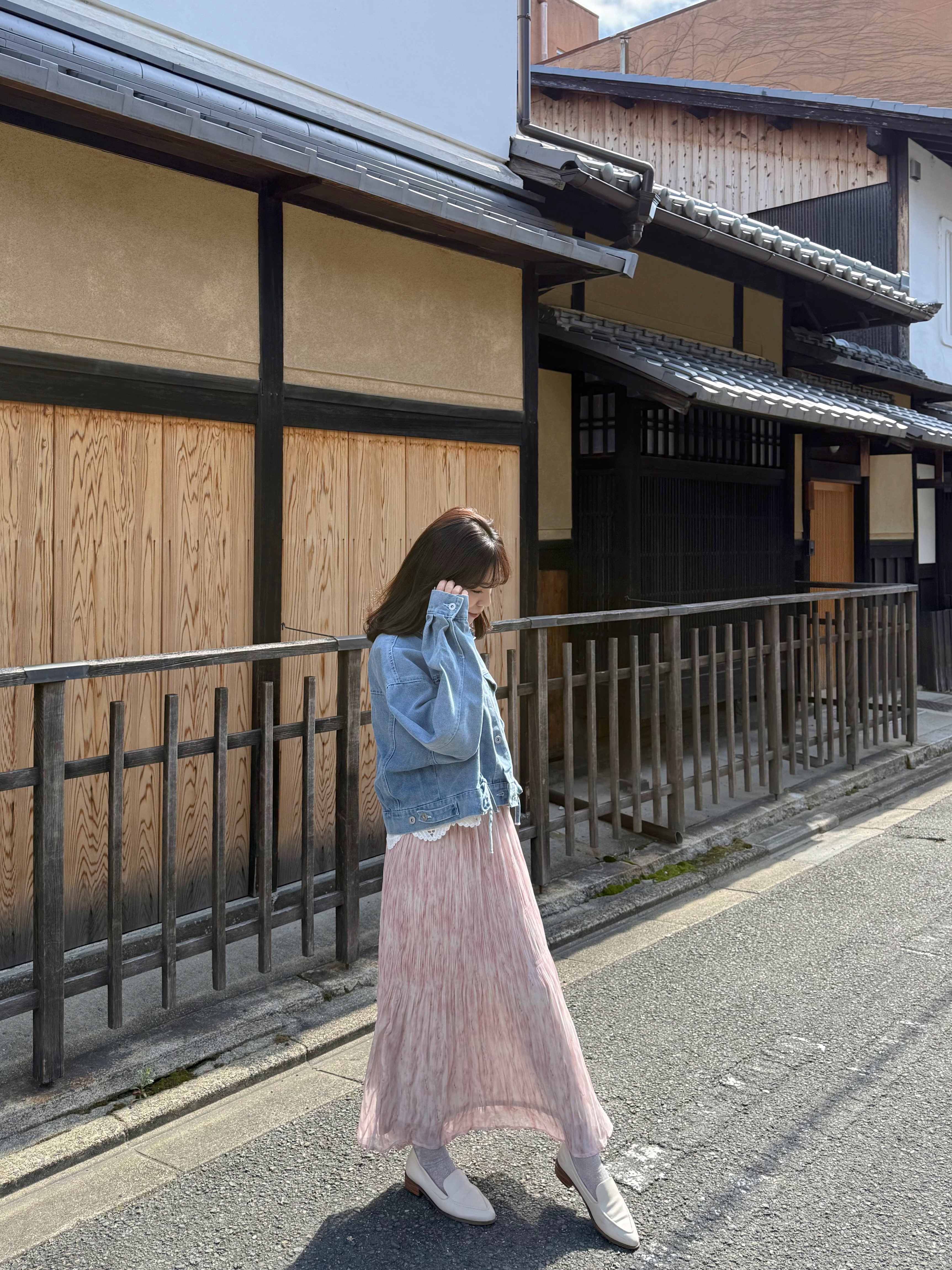 3色•蝴蝶結牛仔外套