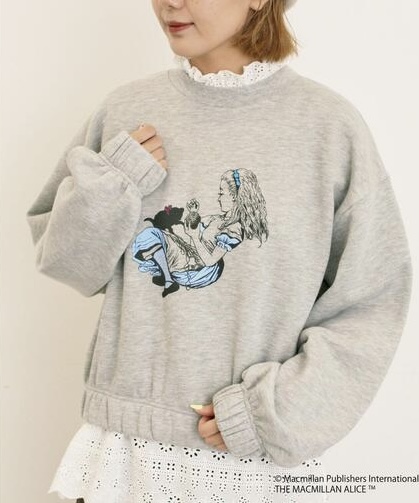 2色•Alice裡裹綿衛衣