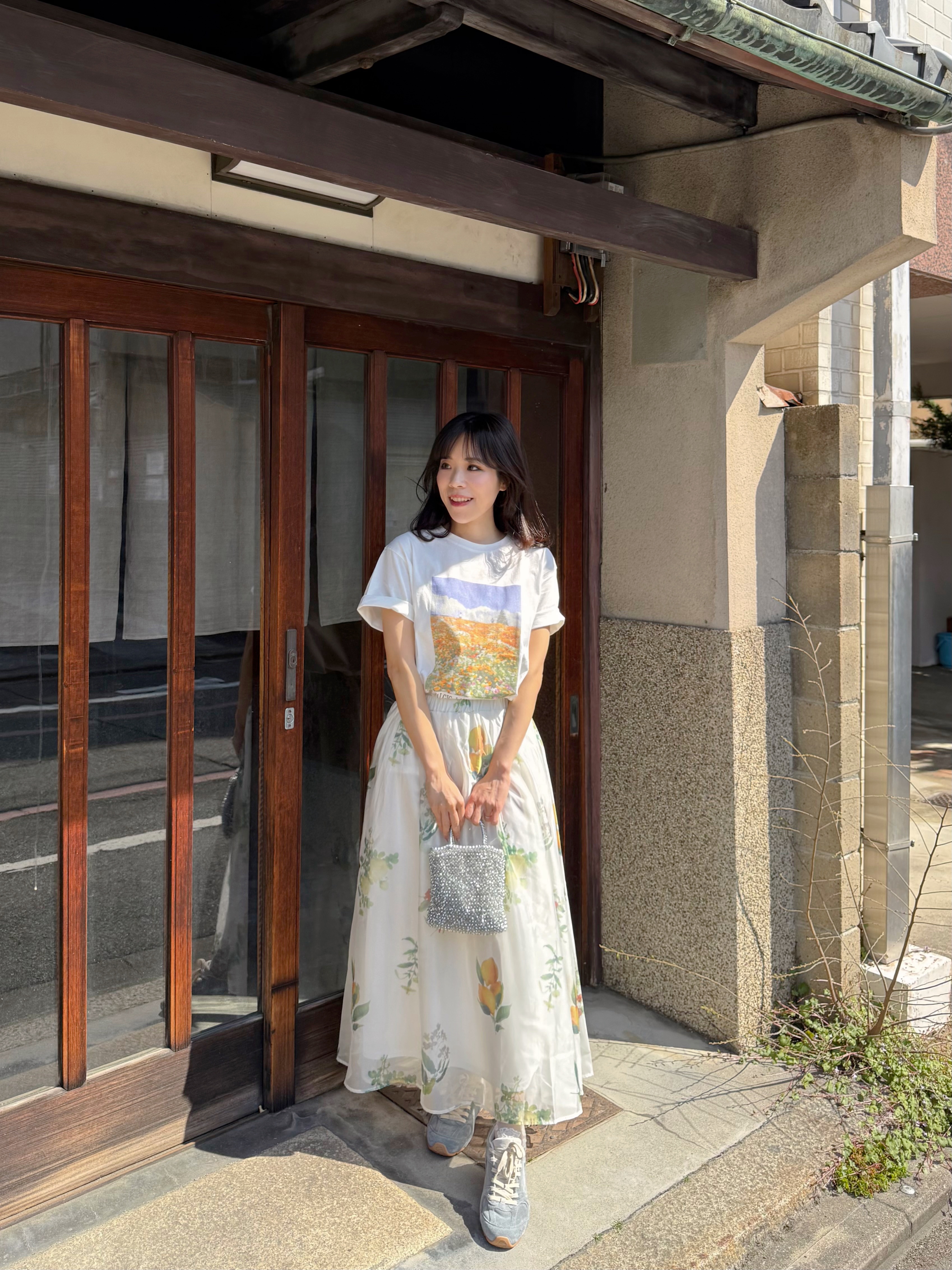 風景油畫短袖Tee