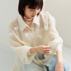 Sale•花花珍珠恤衫